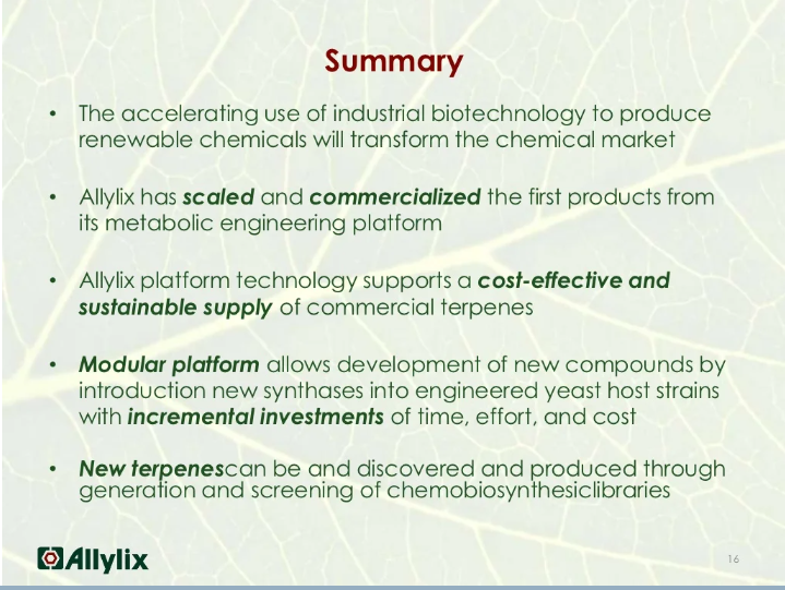 香料香精高新企業(yè)簡介(5)——Allylix