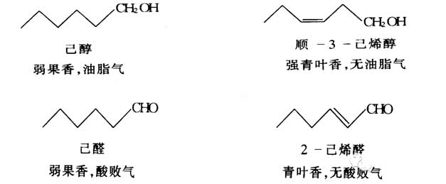 香料的分子結構與香氣的關系